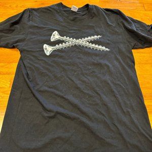 Supreme Screw Tee FW16 Medium Black